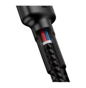 Baseus Câble de Charge et Transfert USB-C-USB-C 60W 1m Noir