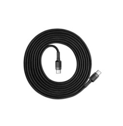 Baseus Câble de Charge et Transfert USB-C-USB-C 60W 2m Noir