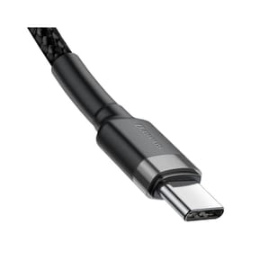 Baseus Câble de Charge et Transfert USB-C-USB-C 60W 2m Noir — image 3