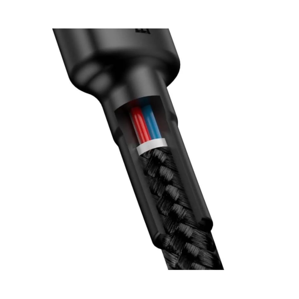 Baseus Câble de Charge et Transfert USB-C-USB-C 60W 2m Noir — image 5