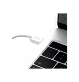 Baseus Câble de Charge et Transfert USB-Lightning Rapide 2,4A 1,5m Rapide Blanc