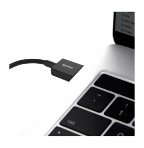 Baseus Câble de Charge et Transfert USB-Lightning Rapide 2,4A 1m Rapide Noir