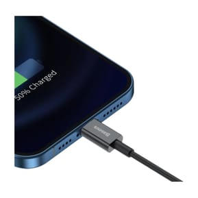 Baseus Câble de Charge et Transfert USB-Lightning Rapide 2,4A 2m Rapide Noir — image 4