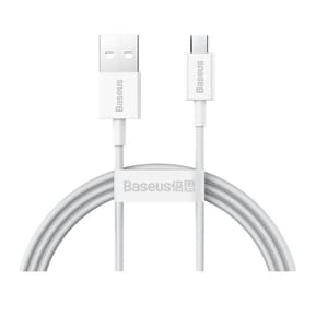 Baseus Câble de Charge et Transfert USB-MicroUSB 2A 1m Blanc