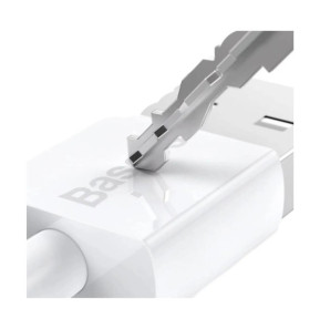Baseus Câble de Charge et Transfert USB-MicroUSB 2A 1m Blanc