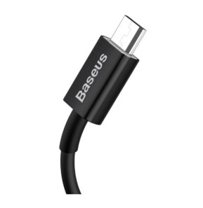 Baseus Câble de Charge et Transfert USB-MicroUSB 2A 1m Noir