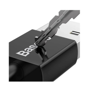Baseus Câble de Charge et Transfert USB-MicroUSB 2A 1m Noir