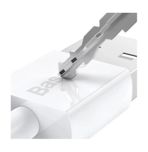 Baseus Câble de Charge et Transfert USB-MicroUSB 2A 2m Blanc