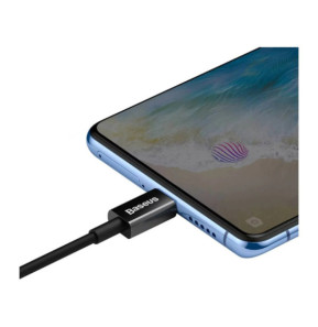 Baseus Câble de Charge et Transfert USB-MicroUSB 2A 2m Noir