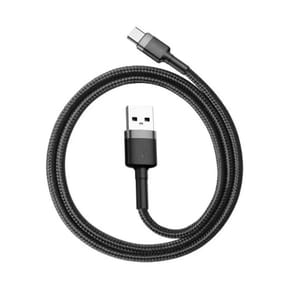 Baseus Câble de Charge et Transfert USB-USB-C 3A 1m Gris — image 3