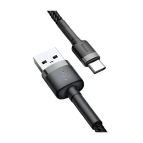 Baseus Câble de Charge et Transfert USB-USB-C 3A 1m Gris — image 4