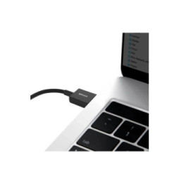 Baseus Câble de Charge et Transfert USB-USB-C 66W 1m Noir