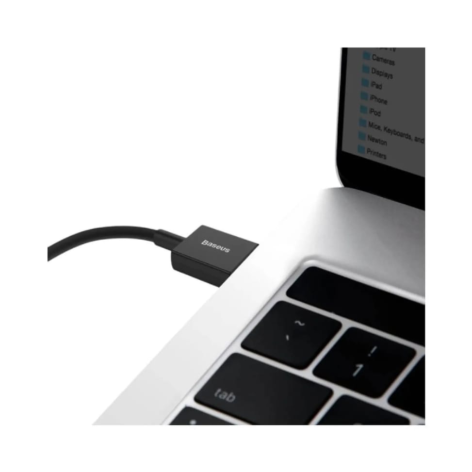Baseus Câble de Charge et Transfert USB-USB-C 66W 1m Noir — image 5