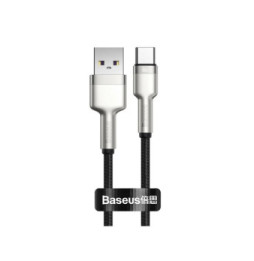 Baseus Câble de Charge et Transfert USB-USB-C 66W Cafule 25cm Noir