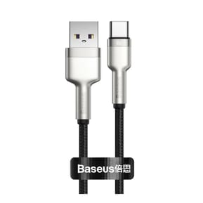 Baseus Câble de Charge et Transfert USB-USB-C 66W Cafule 25cm Noir