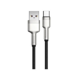Baseus Câble de Charge et Transfert USB-USB-C 66W Cafule 25cm Noir