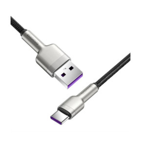 Baseus Câble de Charge et Transfert USB-USB-C 66W Cafule 25cm Noir