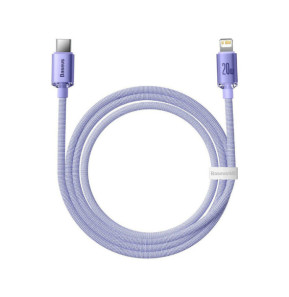 Baseus Câble Lightning vers USB-C 20W Crystal...