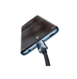 Baseus Câble USB-C vers USB-C 100W Série Crystal Shine Charge et Synchronisation 2m Noir