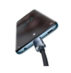 Baseus Câble USB-C vers USB-C 100W Série Crystal Shine Charge et Synchronisation 2m Noir