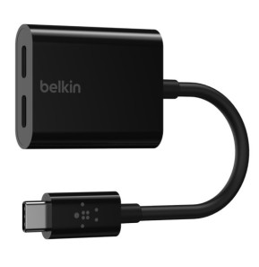 Belkin Adaptateur USB-C Connect audio +...
