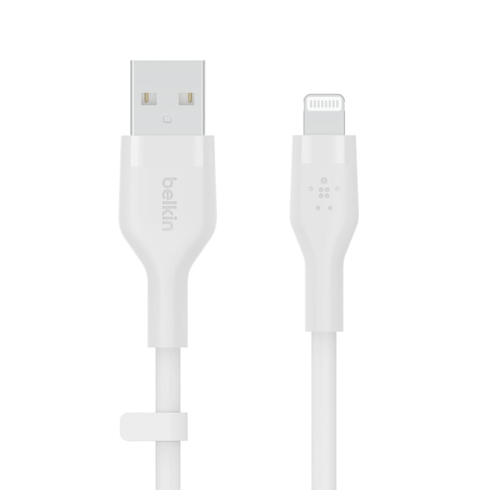 Belkin Boost Charge Flex Câble silicone USB-A vers Lightning (Blanc) - 1 m — image 2