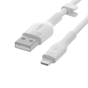 Belkin Boost Charge Flex Câble silicone USB-A vers Lightning (Blanc) - 1 m — image 5