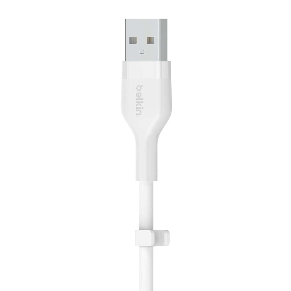 Belkin Boost Charge Flex Câble silicone USB-A vers Lightning (Blanc) - 2 m — image 4