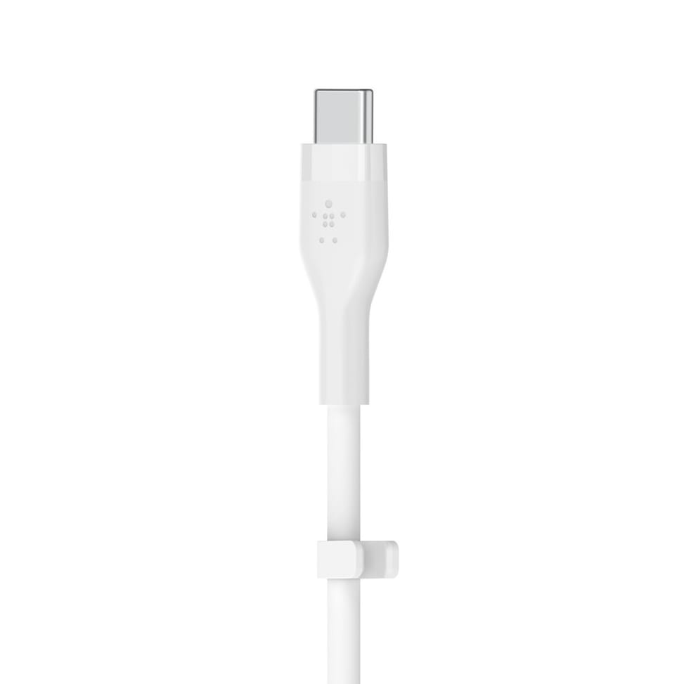 Belkin Boost Charge Flex Câble silicone USB-C vers Lightning (Blanc) - 2 m — image 4