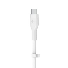 Belkin Boost Charge Flex Câble silicone USB-C vers Lightning (Blanc) - 2 m — image 4
