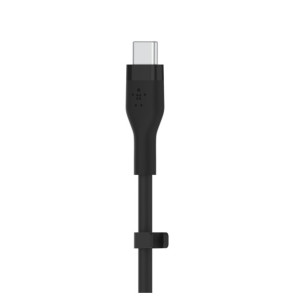 Belkin Boost Charge Flex Câble silicone USB-C vers Lightning (Noir) - 2 m
