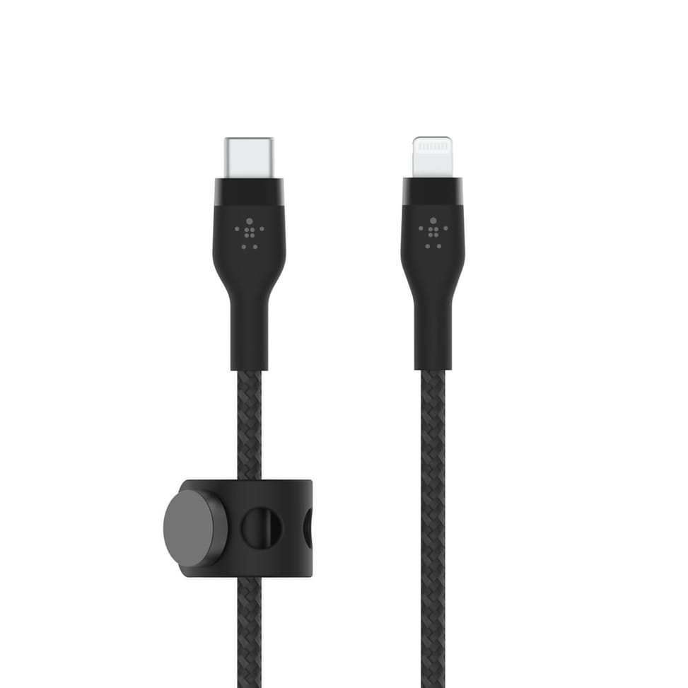 Belkin Boost Charge Pro Flex Câble USB-C vers Lightning (noir) - 1 m — image 2