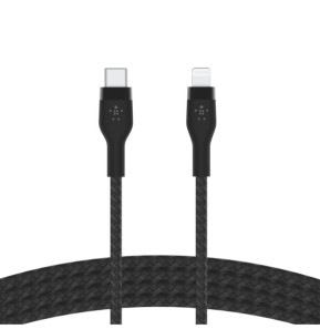 Belkin Boost Charge Pro Flex Câble USB-C vers Lightning (noir) - 1 m