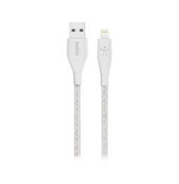 Belkin Câble Lightning vers USB DuraTek Plus - 1.2 m (Blanc)