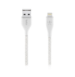 Belkin Câble Lightning vers USB DuraTek Plus - 1.2 m (Blanc)