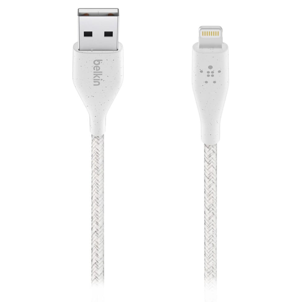 Belkin Câble Lightning vers USB DuraTek Plus - 1.2 m (Blanc) — image 3