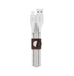 Belkin Câble Lightning vers USB DuraTek Plus - 1.2 m (Blanc)