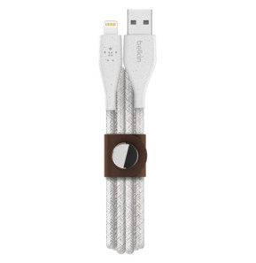 Belkin Câble Lightning vers USB DuraTek Plus - 1.2 m (Blanc)