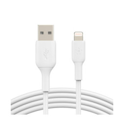 Belkin Câble USB-A vers Lightning MFI (Blanc) - 1 m
