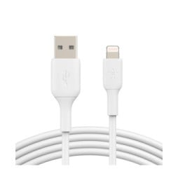 Belkin Câble USB-A vers Lightning MFI (Blanc) - 3 m
