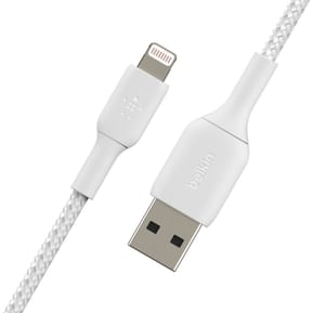 Belkin Câble USB-A vers Lightning MFI renforcé (Blanc) - 2 m — image 4
