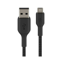 Belkin Câble USB-A vers micro-USB tressé (Noir) - 1 m