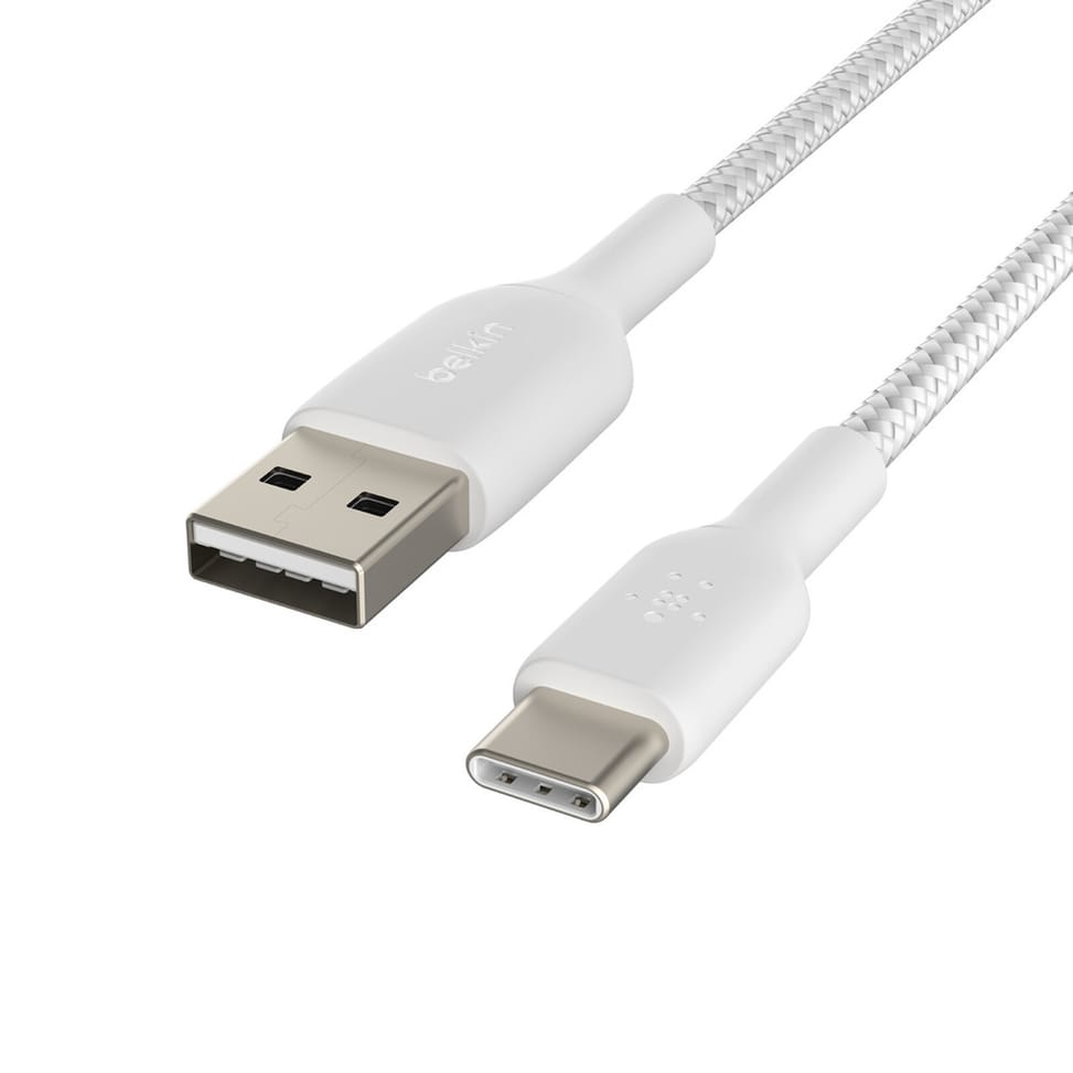 Belkin Câble USB-A vers USB-C renforcé (Blanc) - 2 m — image 5