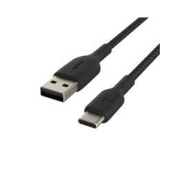Belkin Câble USB-A vers USB-C renforcé (Noir) - 2 m