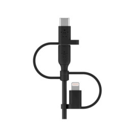 Belkin Câble USB-A vers USB-C, Lightning ou Micro-USB 1m