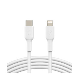 Belkin Câble USB-C vers Lightning 60W MFI (Blanc) - 1 m