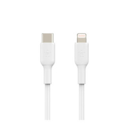 Belkin Câble USB-C vers Lightning 60W MFI (Blanc) - 1 m