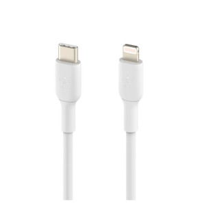 Belkin Câble USB-C vers Lightning 60W MFI (Blanc) - 1 m