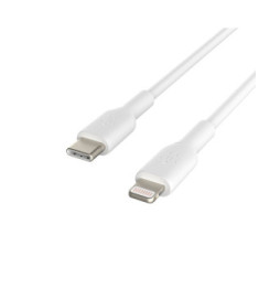 Belkin Câble USB-C vers Lightning 60W MFI (Blanc) - 1 m