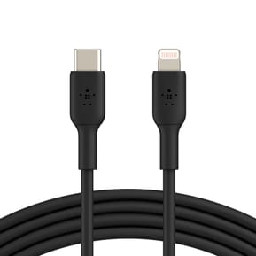 Belkin Câble USB-C vers Lightning 60W MFI (Noir) - 1 m